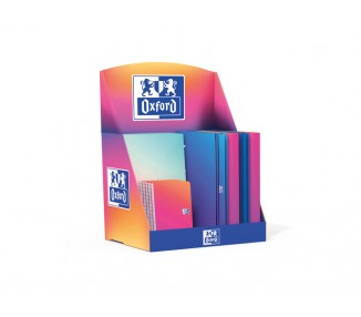 Expositor sobremesa oxford rts gradient ebook a4 / ebook a5 /ebinder a4 14 unidades surtidas