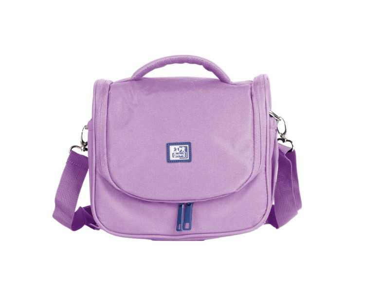 Bolsa isotermica oxford b-foodie rpet color lavanda 220x250x160 mm