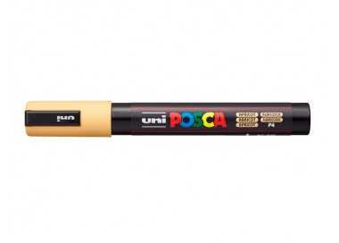 Rotulador uni posca pc-5m marcador de pintura punta conica 1,8-2,5 mm albaricoque