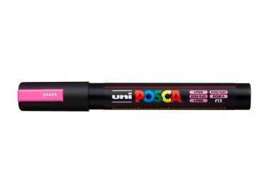 Rotulador uni posca pc-5m marcador de pintura punta conica 1,8-2,5 mm rosa fluor