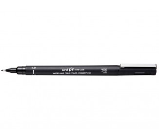 Rotulador uniball pin calibrado micrometrico 1 mm color negro