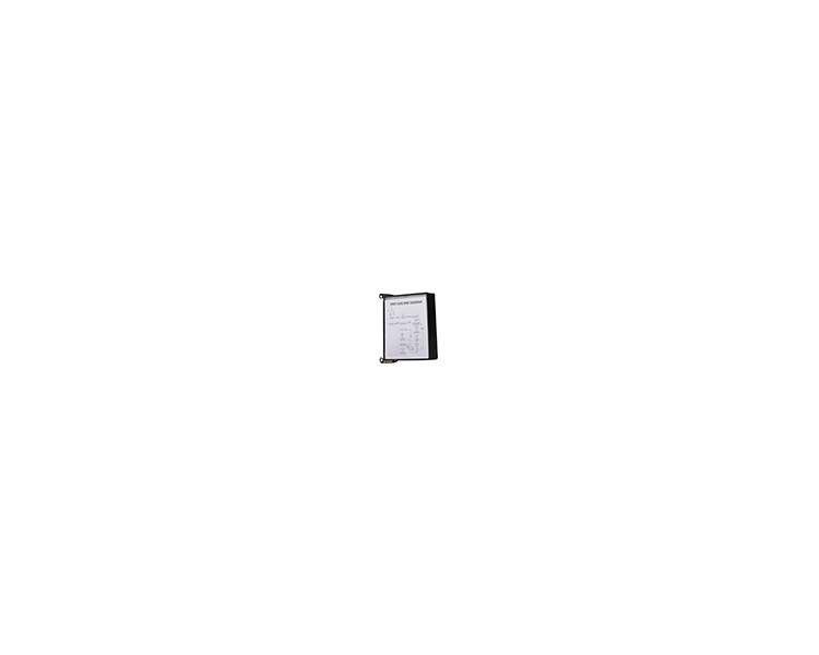 Portacatalogo de pared tarifold pro con 10 fundas a4 polipropileno easy load color negro 355x430x170 mm