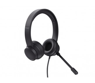 Auricular trust ayda diadema con microfono usb color negro