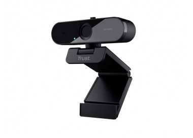 Camara webcam trust tw-200 full hd usb 2.0 1920x1080 color negro
