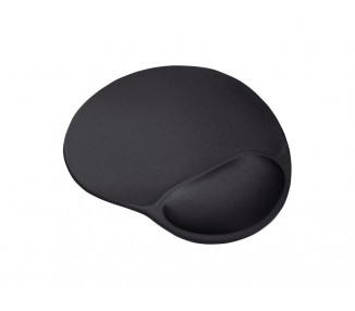 Alfombrilla de raton trust bigfoot pad color negro 236x205 mm