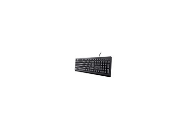 Teclado trust tk-150 usb 2.0 con cable longitud 180 cm color negro