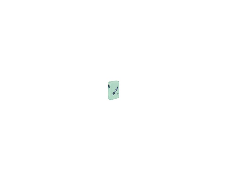Plumier escolar milan 430 since 1918 doble con accesorios color verde 195x50x130 mm
