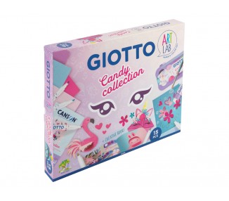 Set creativo giotto art lab candy collection