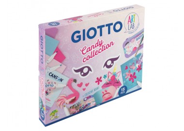 Set creativo giotto art lab candy collection