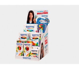 Expositor sobremesa giotto campaña todos pintamos contra el bullying 2025