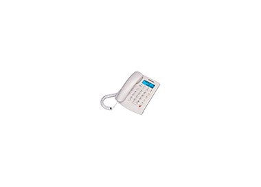 Telefono daewoo sobremesa pantalla retroiluminada manos libres color blanco