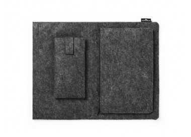 Funda para portatil durable multibag 16,4/' effect color antracita 320x420x50 mm