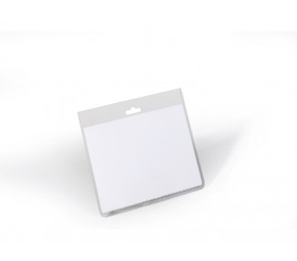 Identificador durable pvc con perforacion para clip 60x90 mm