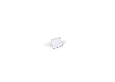 Identificador durable pvc con perforacion para clip 60x90 mm