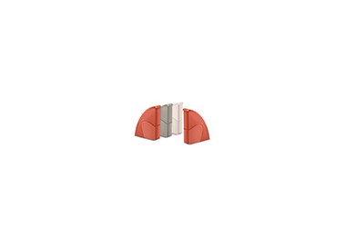 Revistero cep plastico terra nova lote de 4 unidades colores surtidos 270x85x310 mm