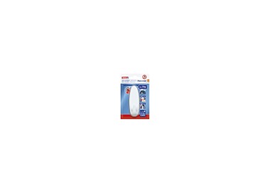Gancho autoadhesivo tesa powerstrips ovalado hasta 3 kg color blanco