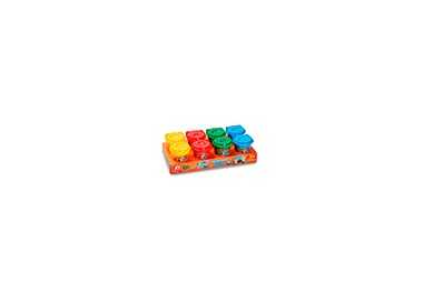 Pasta de modelar carioca baby do 150 ml caja de 8 unidades colores surtidos