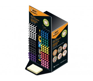 Rotulador bic intensity paint marker expositor de 120 unidades colores surtidos