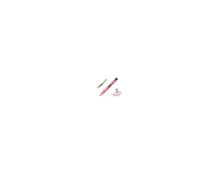 Rotulador liderpapel acrylic base agua todo tipo de superficie punta redonda 3 mm rosa sakura