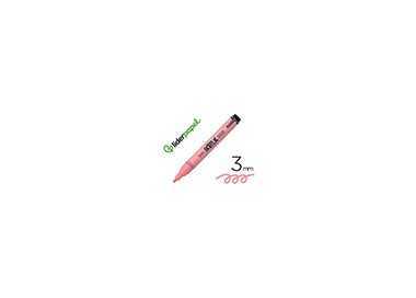 Rotulador liderpapel acrylic base agua todo tipo de superficie punta redonda 3 mm rosa sakura