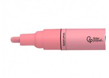 Rotulador liderpapel acrylic base agua todo tipo de superficie punta redonda 3 mm rosa sakura