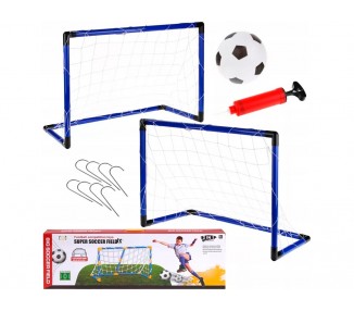 Porterias de futbol mjd 2 en 1 +6 años