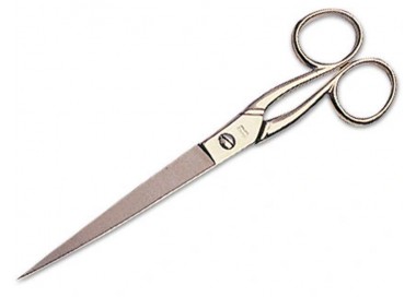 Tijera oficina acero inoxidable 6,8/' 17,3 cm