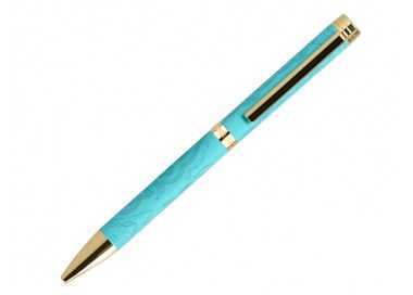 Boligrafo belius wild west aluminio color crema dorado tinta color azul caja de diseño Boligrafo belius wild west aluminio color crema dorado tinta color azul caja de diseño