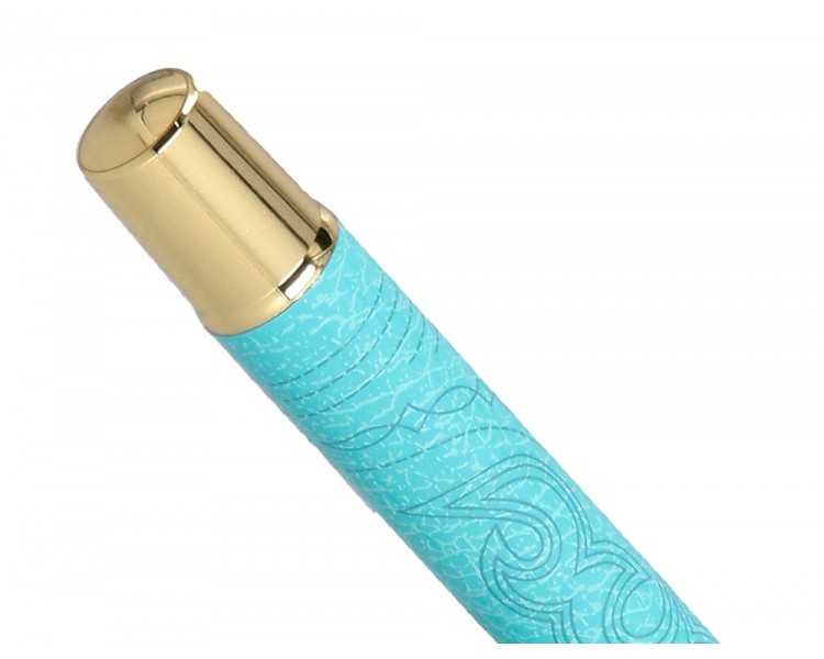 Roller belius wild west aluminio color crema dorado tinta color negro caja de diseño