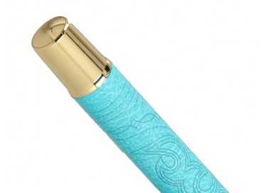 Roller belius wild west aluminio color crema dorado tinta color negro caja de diseño