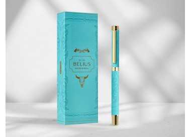 Roller belius wild west aluminio color crema dorado tinta color negro caja de diseño