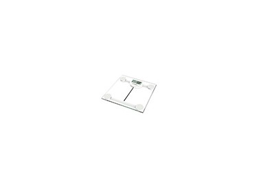 Bascula baño q-connect digital con pantalla lcd precision 100 gr capacidad de 5 kg a 180 kg 300x300x22mm