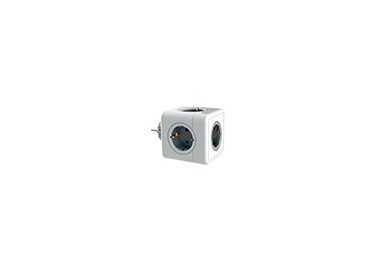 Regleta q-connect de cubo enchufe multiple power cube 5 en 1 cable de 1,4 mt 5 tomas de corriente 75x75x112mm Regleta q-connect de cubo enchufe multiple power cube 5 en 1 cable de 1,4 mt 5 tomas de corriente 75x75x112mm