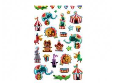 Pegatinas imaginovo kids circo goma eva 190x 05 mm en blister