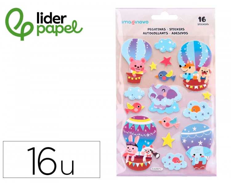 Pegatinas imaginovo globo magic dreams con relieve 210x130 mm en blister