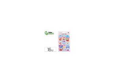 Pegatinas imaginovo globo magic dreams con relieve 210x130 mm en blister