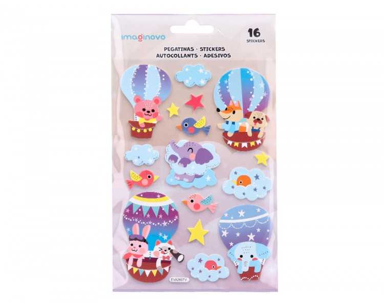 Pegatinas imaginovo globo magic dreams con relieve 210x130 mm en blister