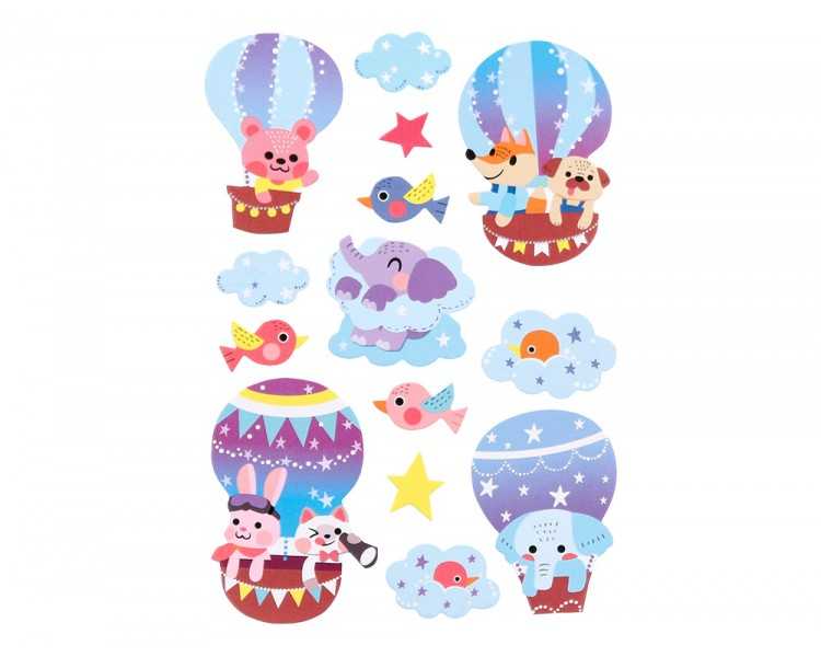 Pegatinas imaginovo globo magic dreams con relieve 210x130 mm en blister