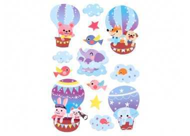 Pegatinas imaginovo globo magic dreams con relieve 210x130 mm en blister