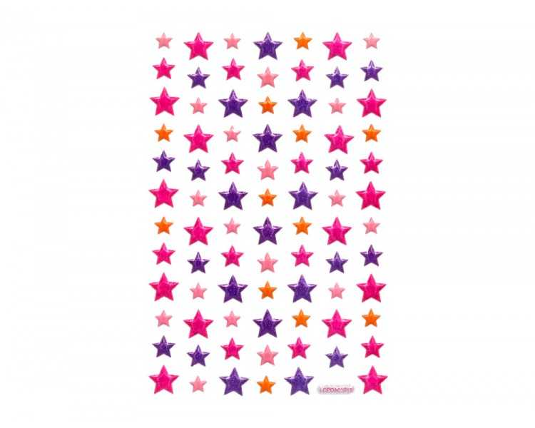 Pegatinas imaginovo estrellas magic dreams con relieve 190x105 mm en blister