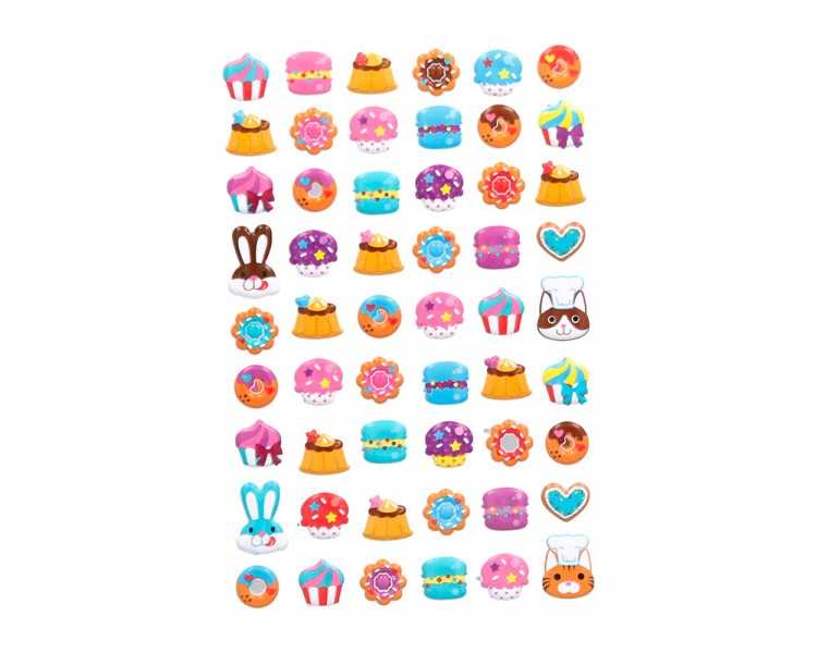 Pegatinas imaginovo dulces magic dreams con relieve 190x105 mm en blister