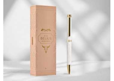 Roller belius wild west aluminio color blanco dorado tinta color negro caja de diseño Roller belius wild west aluminio color blanco dorado tinta color negro caja de diseño