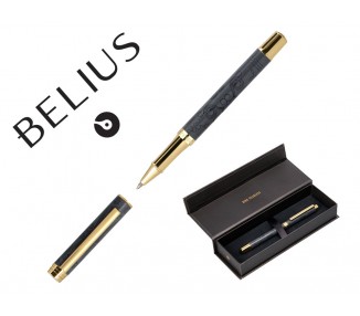 Roller belius wild west aluminio color negro dorado tinta color negro caja de diseño