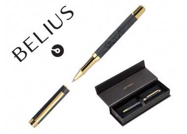 Roller belius wild west aluminio color negro dorado tinta color negro caja de diseño