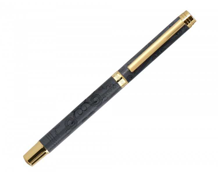 Roller belius wild west aluminio color negro dorado tinta color negro caja de diseño