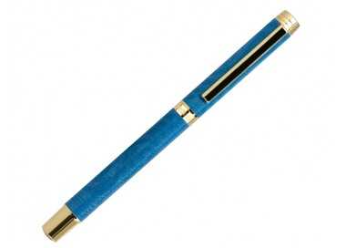 Roller belius wild west aluminio color azul marino dorado tinta color negro caja de diseño Roller belius wild west aluminio color azul marino dorado tinta color negro caja de diseño