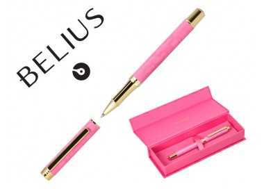 Roller belius wild west aluminio color rosa dorado tinta color negro caja de diseño
