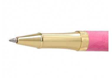 Roller belius wild west aluminio color rosa dorado tinta color negro caja de diseño
