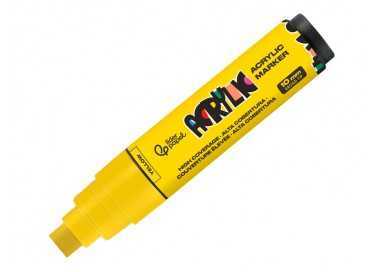 Rotulador liderpapel acrylic base agua todo tipo de superficie punta rectangular 10 mm amarillo Rotulador liderpapel acrylic base agua todo tipo de superficie punta rectangular 10 mm amarillo
