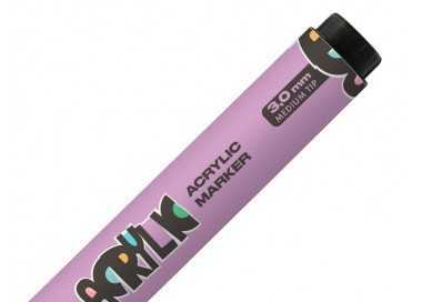 Rotulador liderpapel acrylic base agua todo tipo de superficie punta redonda 3 mm lila